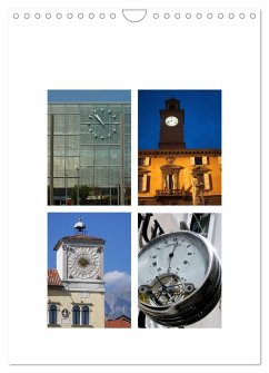 Uhr-Zeiten (Wandkalender 2025 DIN A4 hoch), CALVENDO Monatskalender - Calvendo;J. Richtsteig, Walter