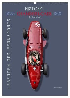 Legenden des Rennsports, Historic Grand Prix Cars 1925-1960 (Wandkalender 2025 DIN A2 hoch), CALVENDO Monatskalender - Calvendo;Schmerl, Bernhard