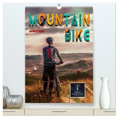 Mountainbike - einfach Spaß (hochwertiger Premium Wandkalender 2025 DIN A2 hoch), Kunstdruck in Hochglanz - Calvendo;Roder, Peter