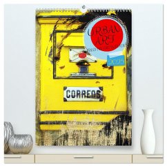 UrbanArt Mensch und Stadt in der Kunst (hochwertiger Premium Wandkalender 2025 DIN A2 hoch), Kunstdruck in Hochglanz