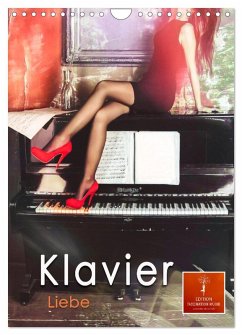 Klavier Liebe (Wandkalender 2025 DIN A4 hoch), CALVENDO Monatskalender