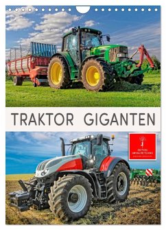 Traktor Giganten (Wandkalender 2025 DIN A4 hoch), CALVENDO Monatskalender - Calvendo;Roder, Peter