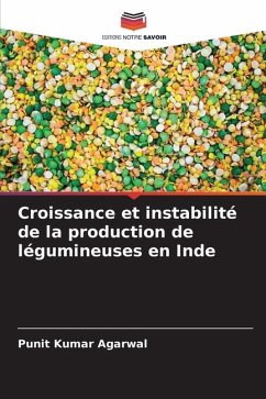 Croissance et instabilité de la production de légumineuses en Inde - Agarwal, Punit Kumar