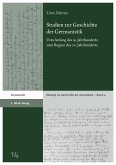 Studien zur Geschichte der Germanistik (eBook, PDF)