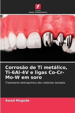 Corrosão de Ti metálico, Ti-6Al-4V e ligas Co-Cr-Mo-W em soro - Mogoda, Awad