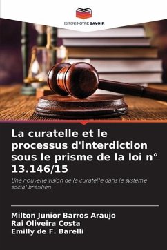 La curatelle et le processus d'interdiction sous le prisme de la loi n° 13.146/15 - Barros Araujo, Milton Junior;Costa, Rai Oliveira;de F. Barelli, Emilly