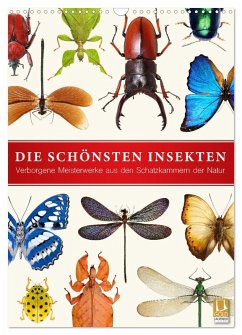 Die schönsten Insekten (Wandkalender 2025 DIN A3 hoch), CALVENDO Monatskalender - Calvendo;Art Print, Wildlife