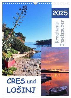 Kroatiens Inselzauber, Cres und Losinj (Wandkalender 2025 DIN A3 hoch), CALVENDO Monatskalender - Calvendo;Löwer, Sabine