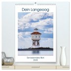 Dein Langeoog - Der besondere Blick (hochwertiger Premium Wandkalender 2025 DIN A2 hoch), Kunstdruck in Hochglanz