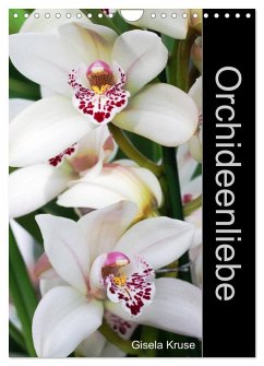 Orchideenliebe (Wandkalender 2025 DIN A4 hoch), CALVENDO Monatskalender - Calvendo;Kruse, Gisela