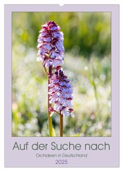 Auf der Suche nach Orchideen in Deutschland (Wandkalender 2025 DIN A2 hoch), CALVENDO Monatskalender