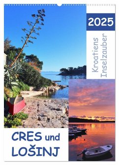 Kroatiens Inselzauber, Cres und Losinj (Wandkalender 2025 DIN A2 hoch), CALVENDO Monatskalender