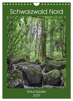 Schwarzwald Nord (Wandkalender 2025 DIN A4 hoch), CALVENDO Monatskalender