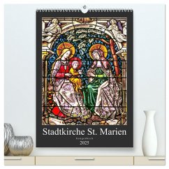 Stadtkirche St.Marien Gengenbach (hochwertiger Premium Wandkalender 2025 DIN A2 hoch), Kunstdruck in Hochglanz - Calvendo;Schmidt, Bodo