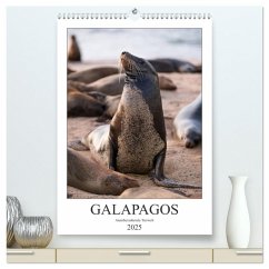 Galapagos - Atemberaubende Tierwelt (hochwertiger Premium Wandkalender 2025 DIN A2 hoch), Kunstdruck in Hochglanz