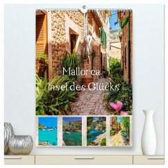 Mallorca - Insel des Glücks (hochwertiger Premium Wandkalender 2025 DIN A2 hoch), Kunstdruck in Hochglanz