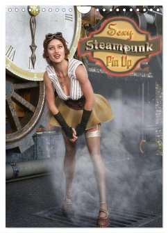 Sexy Steampunk Pin Up (Wandkalender 2025 DIN A4 hoch), CALVENDO Monatskalender - Calvendo;KarstenSchröder