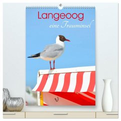 Langeoog - eine Trauminsel (hochwertiger Premium Wandkalender 2025 DIN A2 hoch), Kunstdruck in Hochglanz - Calvendo;Schwarze, Nina