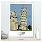 Toskana - Verschiedene Ansichten (hochwertiger Premium Wandkalender 2025 DIN A2 hoch), Kunstdruck in Hochglanz