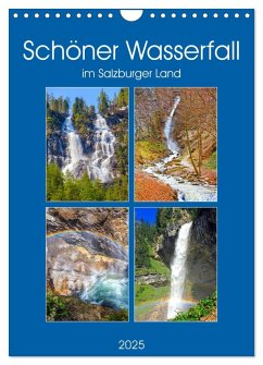 Schöner Wasserfall (Wandkalender 2025 DIN A4 hoch), CALVENDO Monatskalender