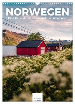 Norwegen - Eine Reise durch das skandinavische Land. (Wandkalender 2025 DIN A3 hoch), CALVENDO Monatskalender - Calvendo;Lederer, Benjamin