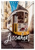 Lissabon Perspektiven (Tischkalender 2025 DIN A5 hoch), CALVENDO Monatskalender