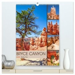 BRYCE CANYON Natur Pur (hochwertiger Premium Wandkalender 2025 DIN A2 hoch), Kunstdruck in Hochglanz - Calvendo;Viola, Melanie