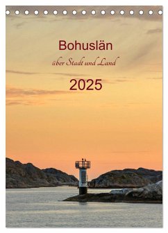 Bohuslän - über Stadt und Land (Tischkalender 2025 DIN A5 hoch), CALVENDO Monatskalender