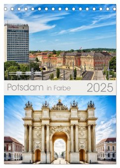 Potsdam in Farbe (Tischkalender 2025 DIN A5 hoch), CALVENDO Monatskalender