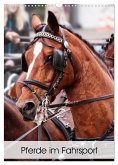 Pferde im Fahrsport (Wandkalender 2025 DIN A3 hoch), CALVENDO Monatskalender