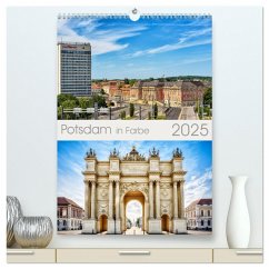Potsdam in Farbe (hochwertiger Premium Wandkalender 2025 DIN A2 hoch), Kunstdruck in Hochglanz