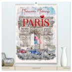 Paris - malerische Metropole (hochwertiger Premium Wandkalender 2025 DIN A2 hoch), Kunstdruck in Hochglanz