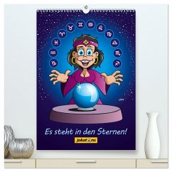 Es steht in den Sternen! (hochwertiger Premium Wandkalender 2025 DIN A2 hoch), Kunstdruck in Hochglanz - Calvendo;jokatoons