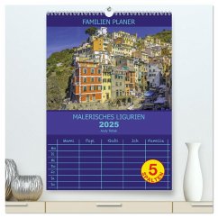 Malerisches Ligurien (hochwertiger Premium Wandkalender 2025 DIN A2 hoch), Kunstdruck in Hochglanz - Calvendo;Tetak, Andy