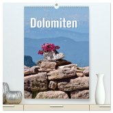 Hoch oben in den Dolomiten (hochwertiger Premium Wandkalender 2025 DIN A2 hoch), Kunstdruck in Hochglanz