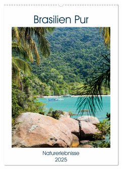 Brasilien pur - Naturerlebnisse (Wandkalender 2025 DIN A2 hoch), CALVENDO Monatskalender