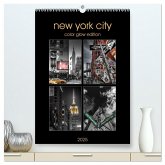New York City - Color Glow Edition (hochwertiger Premium Wandkalender 2025 DIN A2 hoch), Kunstdruck in Hochglanz