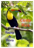 Costa Rica - Fauna & Flora (Tischkalender 2025 DIN A5 hoch), CALVENDO Monatskalender