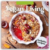 Vegan Living - Vegan Leben 2025 - 16-Monatskalender