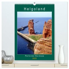 Helgoland, Perle der Nordsee (hochwertiger Premium Wandkalender 2025 DIN A2 hoch), Kunstdruck in Hochglanz