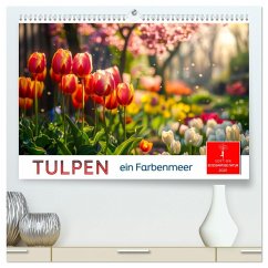 Tulpen - ein Farbenmeer (hochwertiger Premium Wandkalender 2025 DIN A2 quer), Kunstdruck in Hochglanz - Calvendo;Roder, Peter