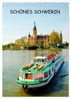 SCHÖNES SCHWERIN (Tischkalender 2025 DIN A5 hoch), CALVENDO Monatskalender - Calvendo;FOTO- BALZEREK