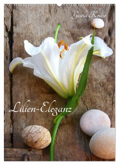 Lilien-Eleganz (Wandkalender 2025 DIN A2 hoch), CALVENDO Monatskalender