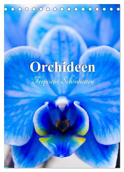 Orchideen - Tropische Schönheiten (Tischkalender 2025 DIN A5 hoch), CALVENDO Monatskalender - Calvendo;Schwarze, Nina