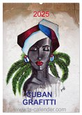 CUBAN GRAFITTI (Wandkalender 2025 DIN A2 hoch), CALVENDO Monatskalender