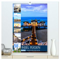 INSEL RÜGEN - Zauberhafte Momente (hochwertiger Premium Wandkalender 2025 DIN A2 hoch), Kunstdruck in Hochglanz