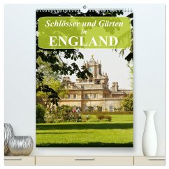 Schlösser und Gärten in England (hochwertiger Premium Wandkalender 2025 DIN A2 hoch), Kunstdruck in Hochglanz