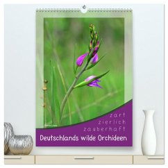 Deutschlands wilde Orchideen (hochwertiger Premium Wandkalender 2025 DIN A2 hoch), Kunstdruck in Hochglanz