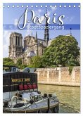 PARIS Stadtspaziergang (Tischkalender 2025 DIN A5 hoch), CALVENDO Monatskalender