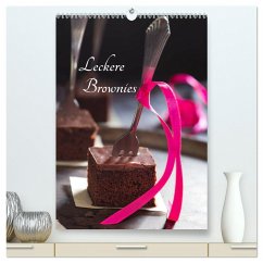 Leckere Brownies (hochwertiger Premium Wandkalender 2025 DIN A2 hoch), Kunstdruck in Hochglanz - Calvendo;Schlossherr, Xenia